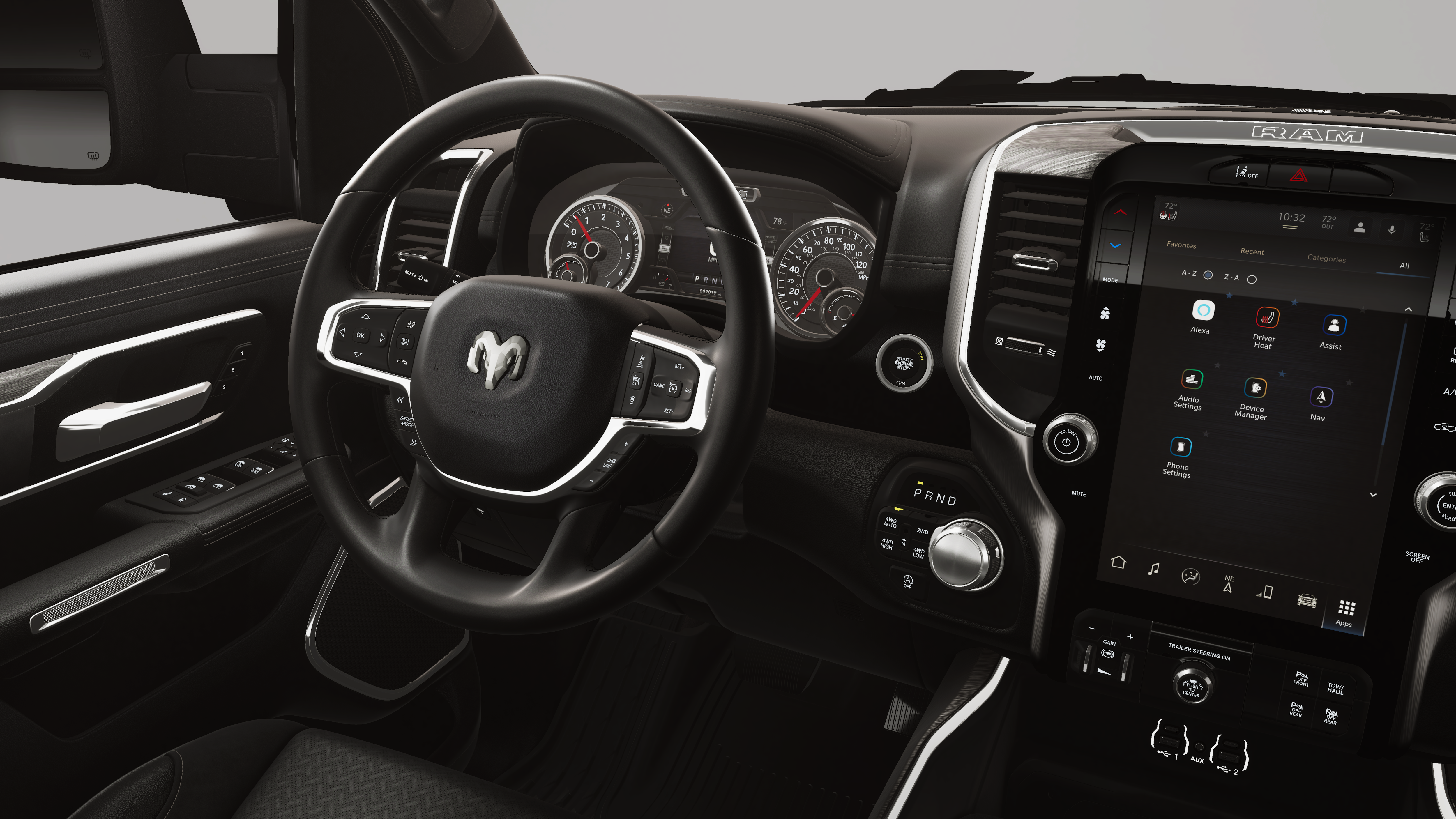 New 2026 Forged Blue Metallic Exterior Paint RAM LARAMIE image 35