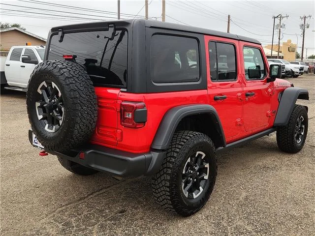 Used 2025 Red Jeep Rubicon 4x4 image 4