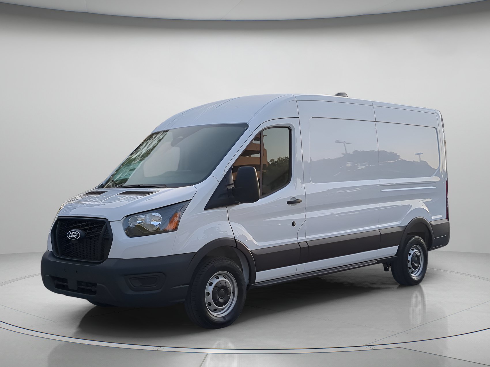 New 2026 Oxford White Ford Cargo Van image 1