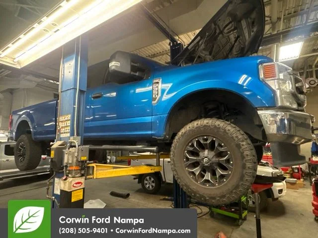 Used 2020 Blue Metallic Ford  image 3