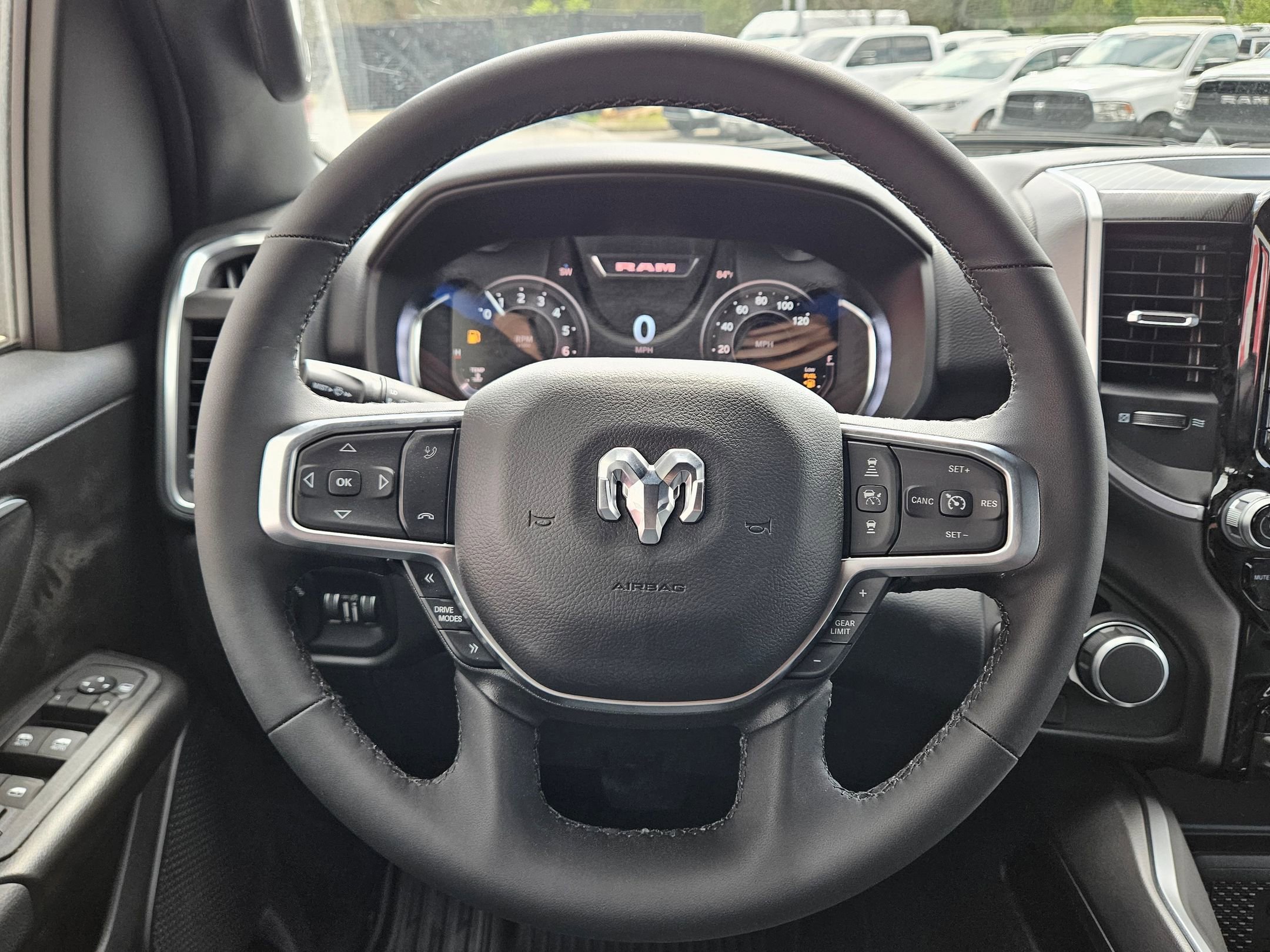New 2026 Diamond Black Crystal Pearlcoat RAM Big Horn image 13