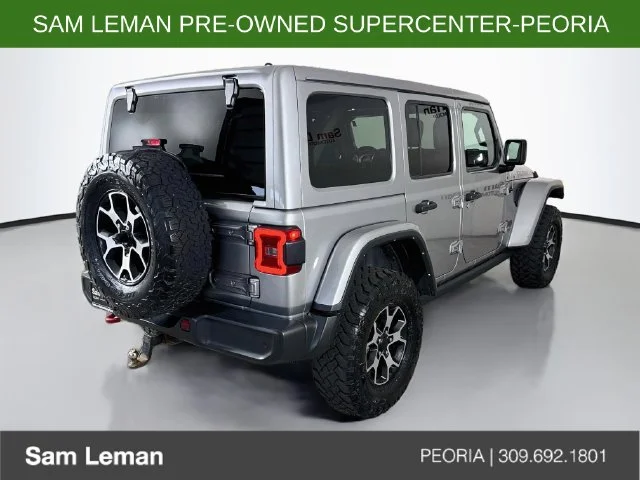Used 2021 Silver Jeep Unlimited Rubicon image 7