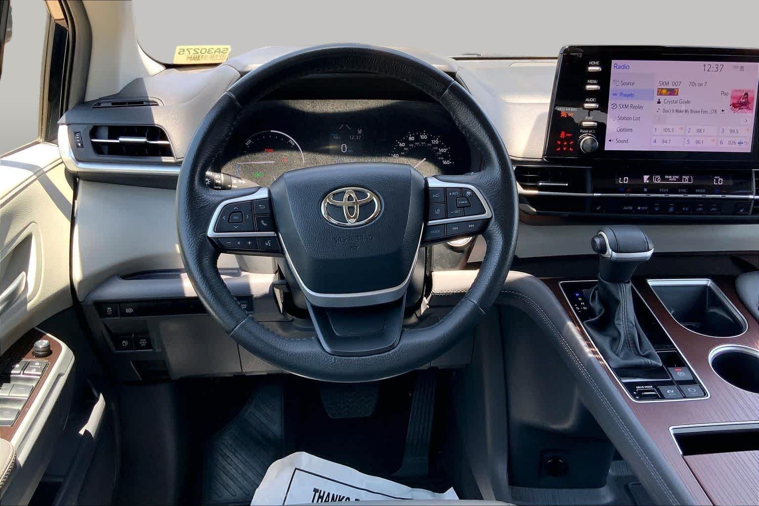 Used 2024 Midnight Black Metallic Toyota XLE image 6