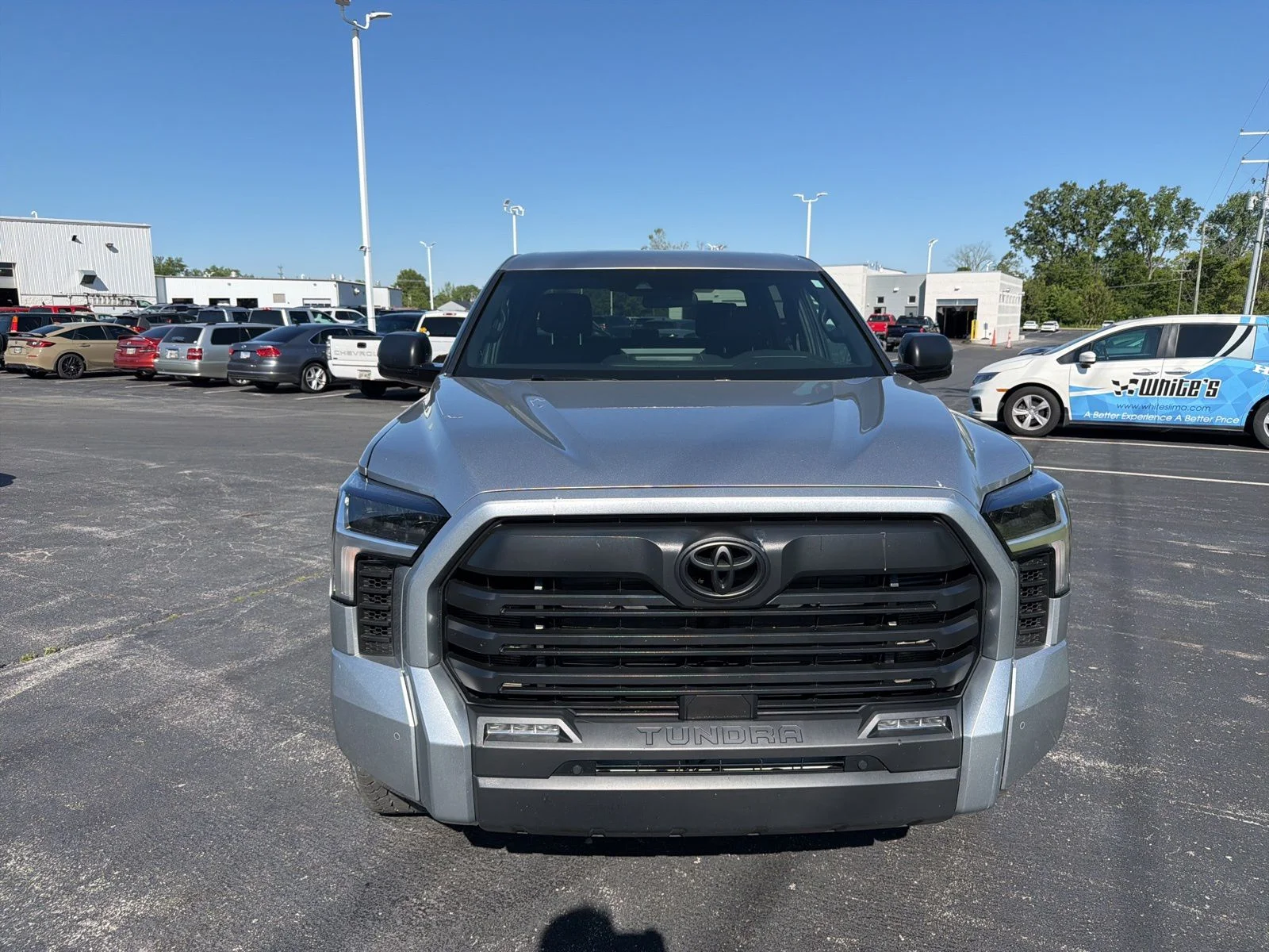 Used 2025 Celestial Silver Metallic Toyota SR5 image 11