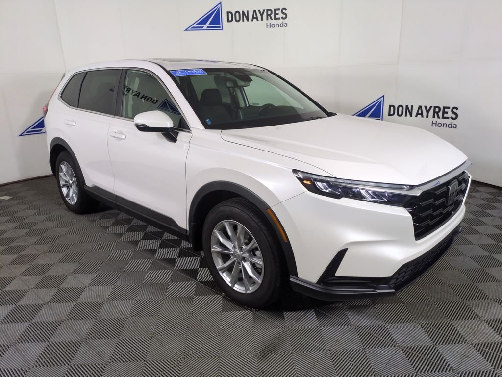 Certified Used 2025 Platinum White Pearl Honda EX image 11