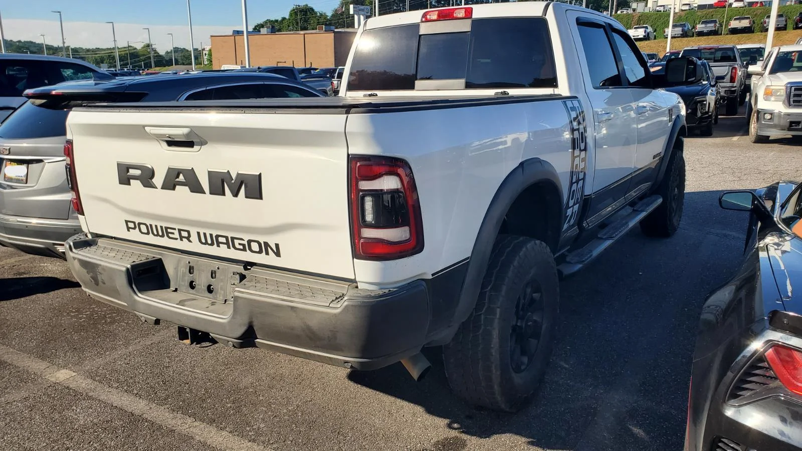 Used 2021 Bright White Clearcoat Ram Power Wagon image 9
