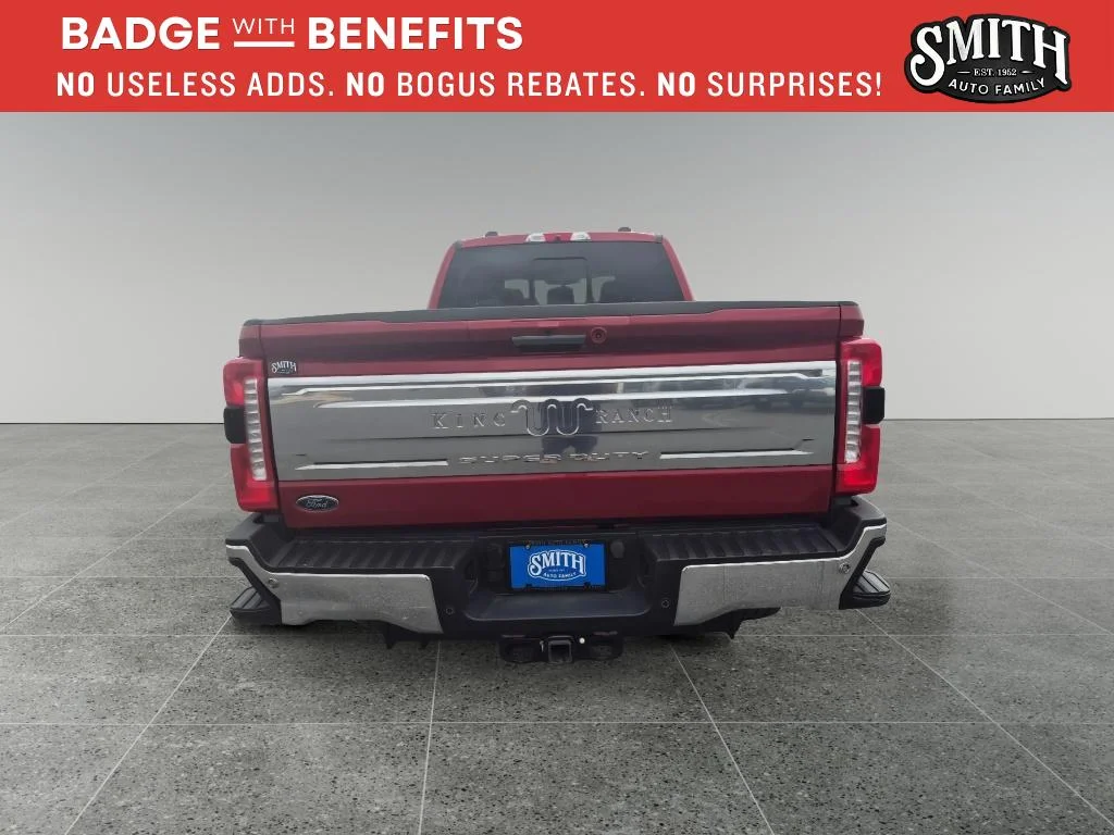 Certified Used 2024 Rapid Red Metallic Tinted Clearcoat Ford King Ranch image 5