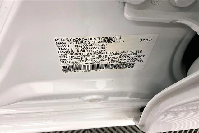 Used 2022 Platinum White Pearl Acura Premium Package image 37