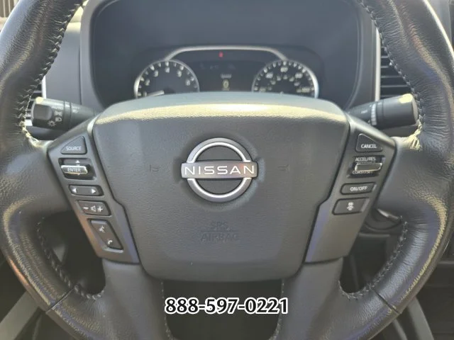 Used 2022 Glacier White NISSAN SV image 29