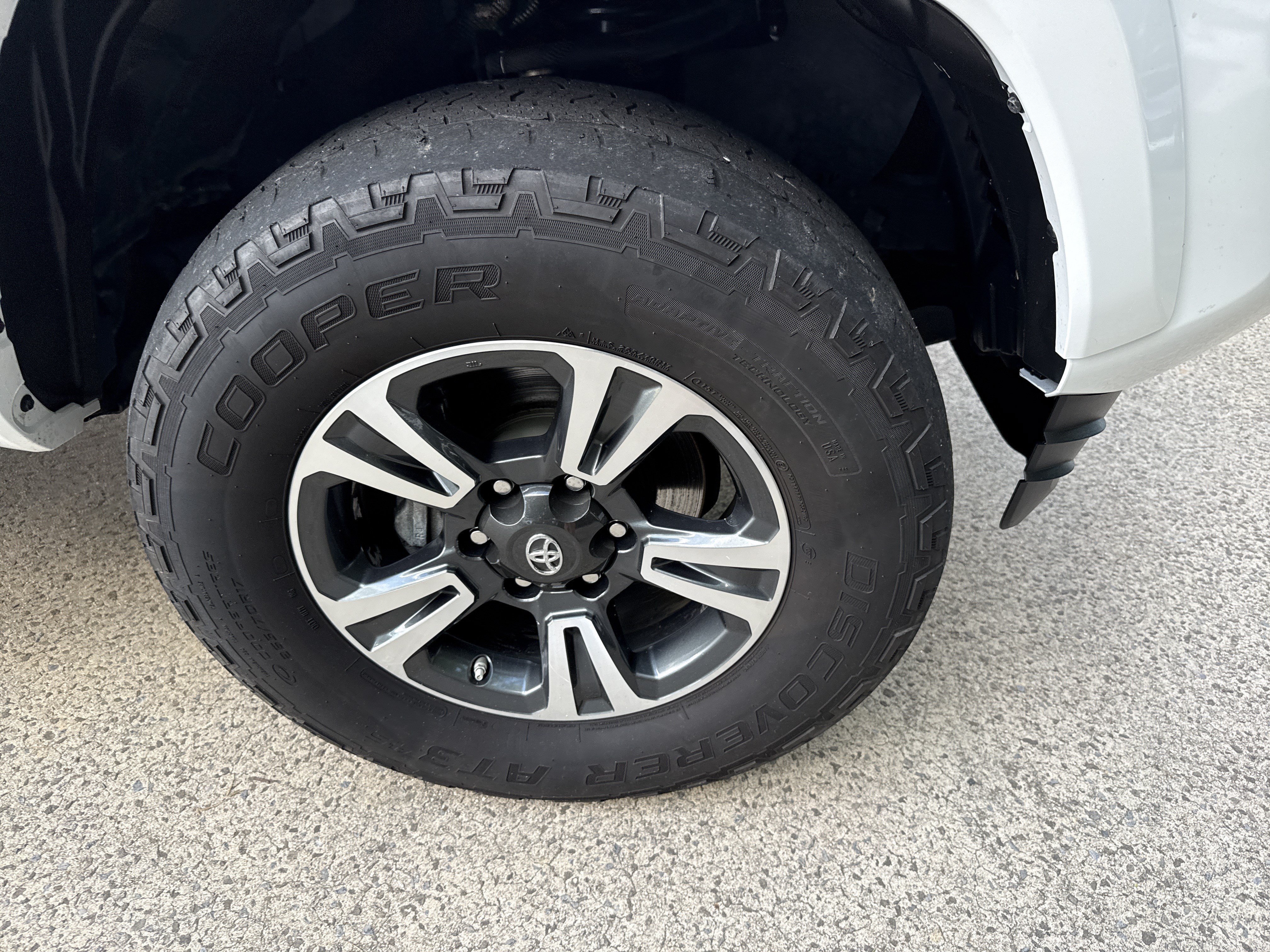 Used 2017 Super White Toyota TRD Sport image 12