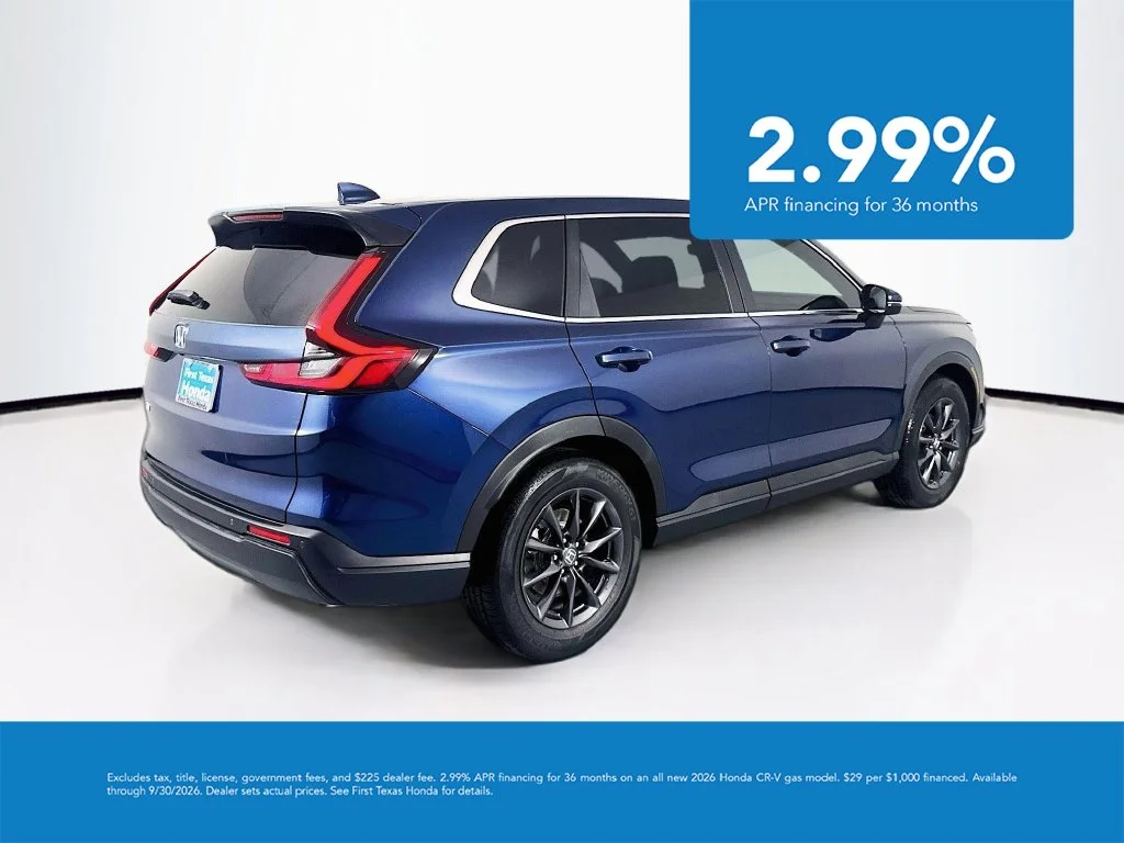 New 2027 Canyon River Blue Metallic Honda EX-L image 7