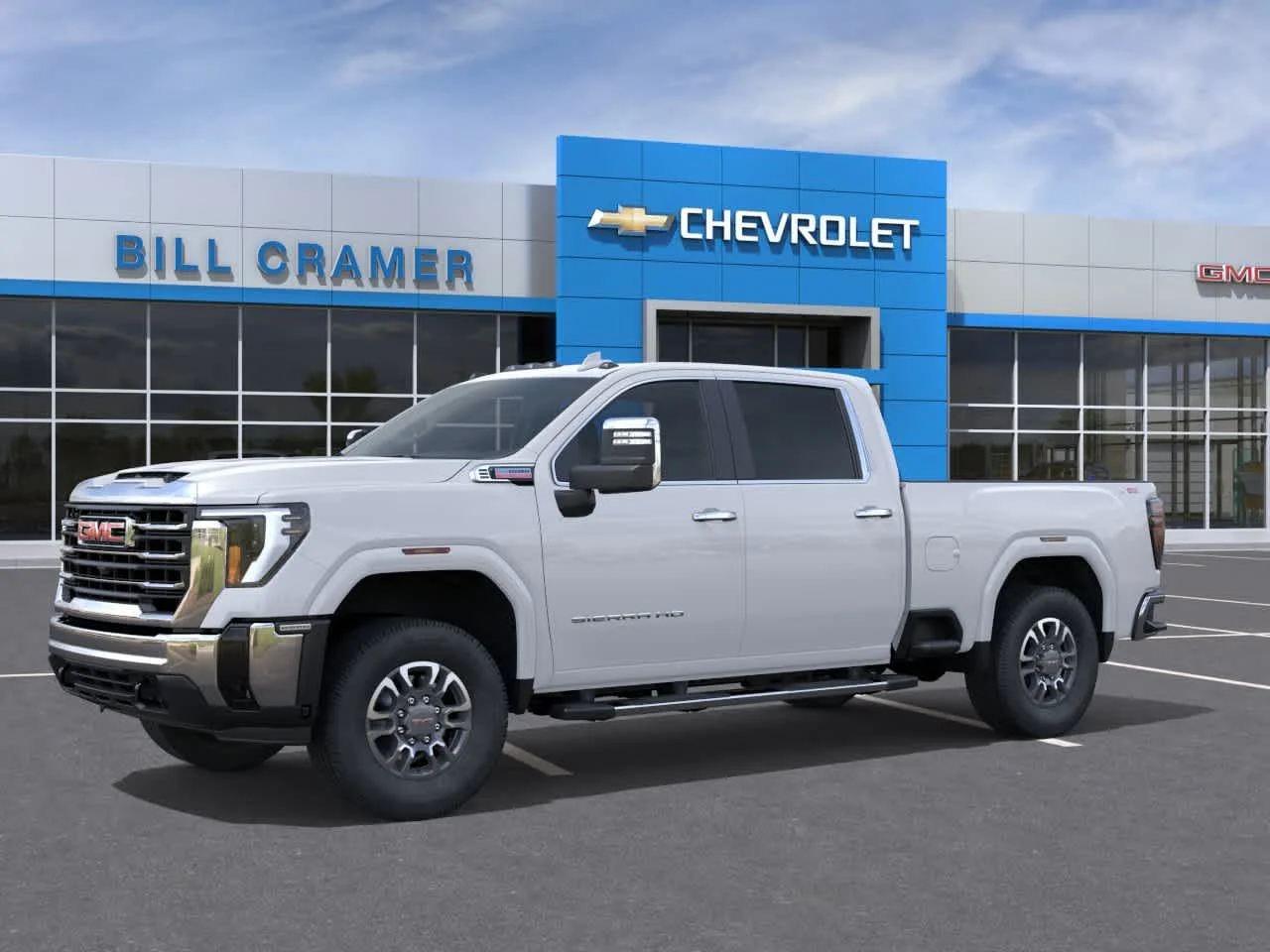 New 2026 Glacier White Tricoat GMC SLT image 27