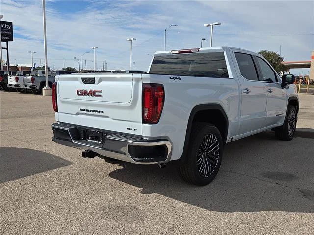 New 2026 Glacier White Tricoat GMC SLT image 4