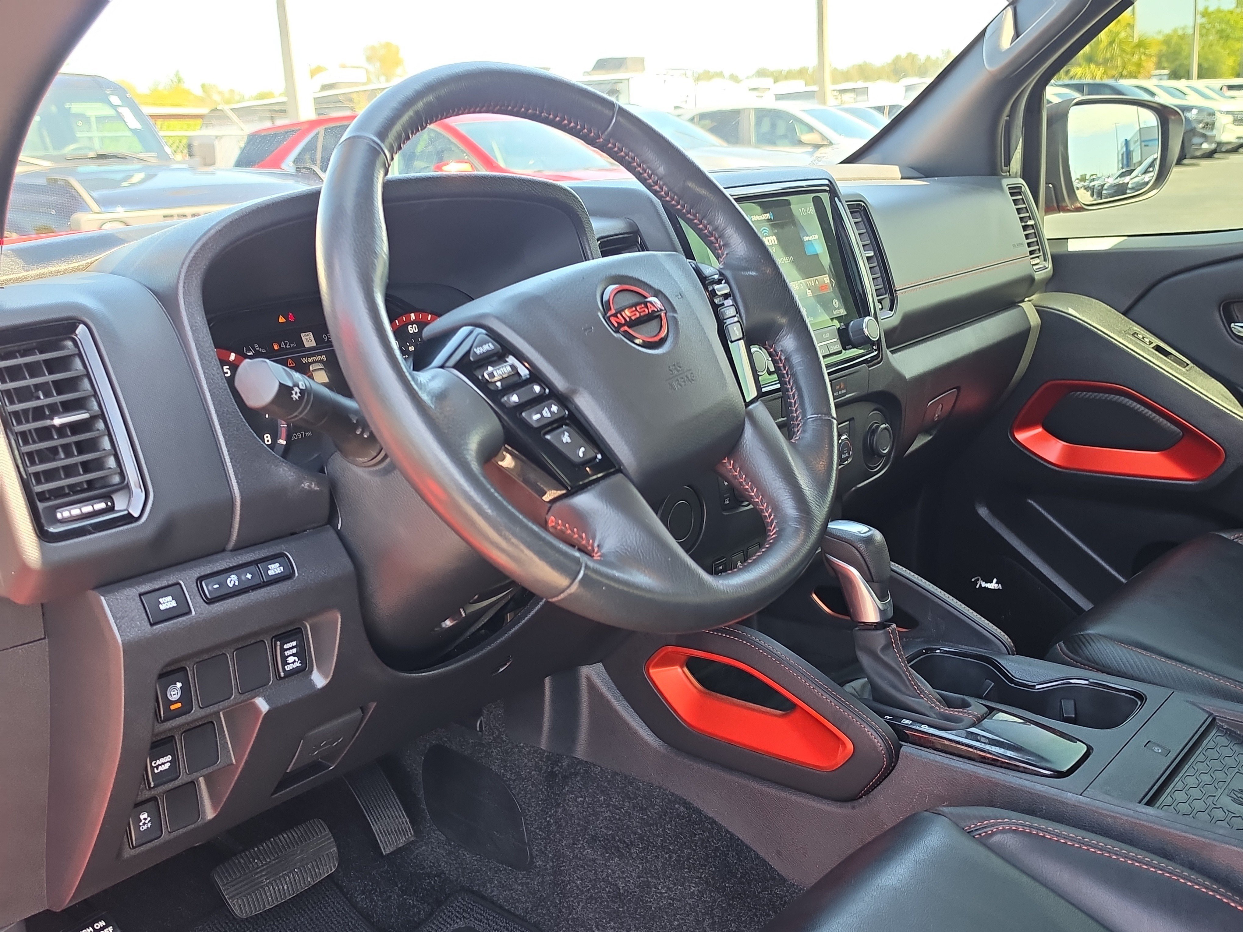 Used 2023 Red Nissan Crew Cab PRO-X 4x2 image 16