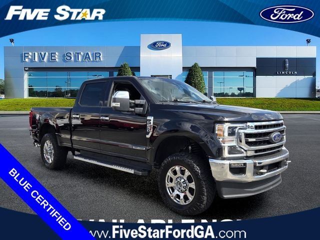 Certified Used 2020 Black Metallic Ford Lariat image 1