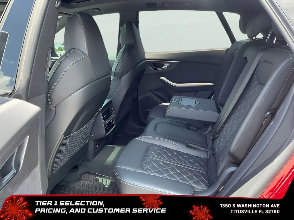 Used 2025 Red Audi 4.0T Premium Plus image 28