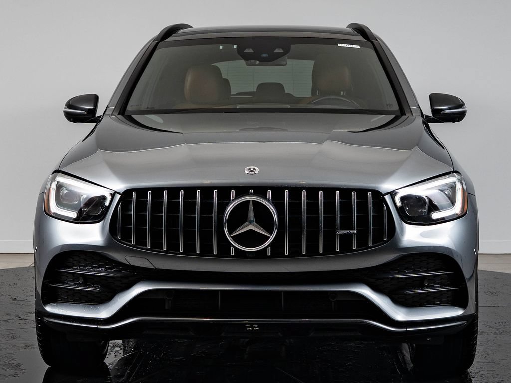 Used 2021 Selenite Grey Metallic Mercedes-Benz GLC 43 AMG® image 2