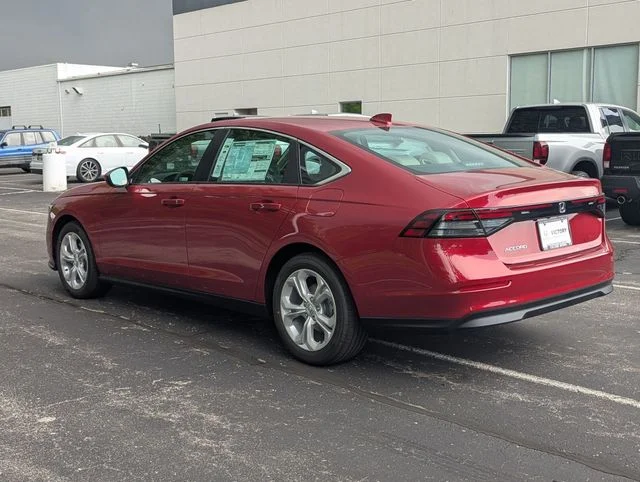 New 2026 Radiant Red Metallic Honda LX image 8