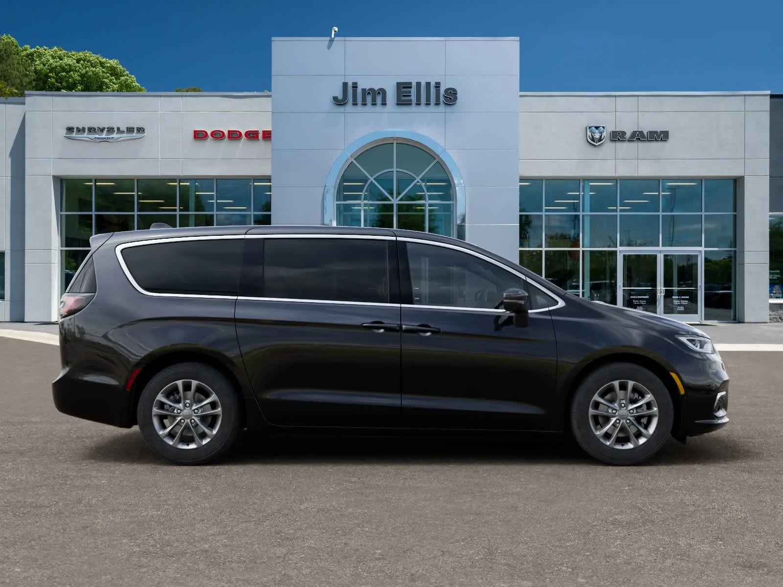 New 2026 Diamond Black Crystal Pearl-Coat Exterior Paint Chrysler Select image 21