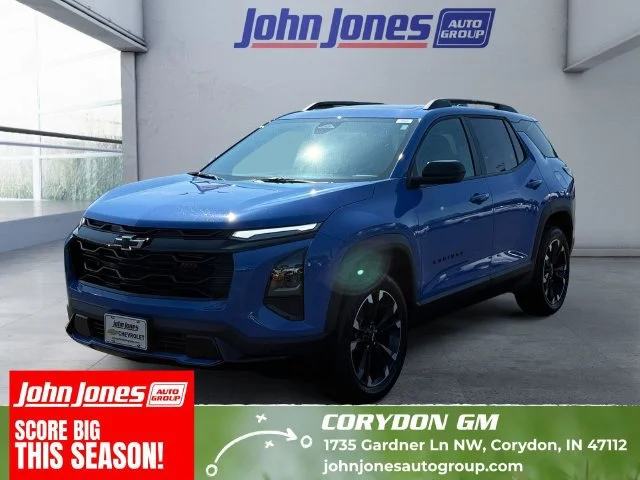 New 2026 Reef Blue Metallic Chevrolet RS image 1