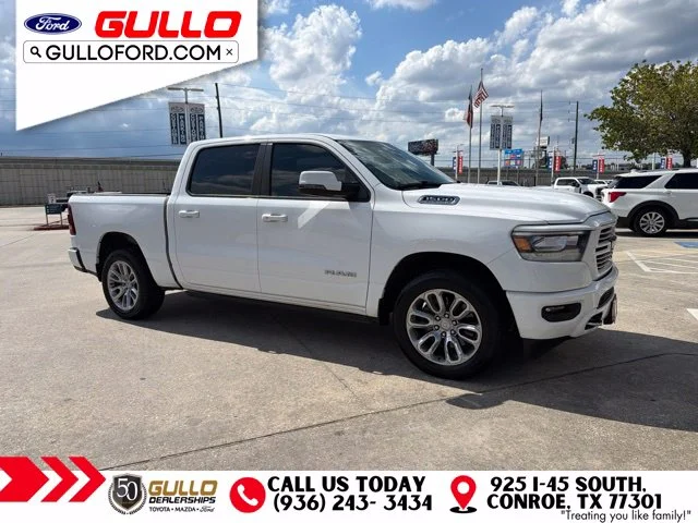 Certified Used 2023 Bright White Clearcoat Ram Laramie image 2
