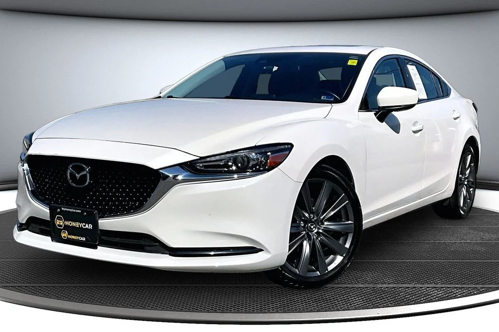 Certified Used 2021 White Mazda Touring image 3
