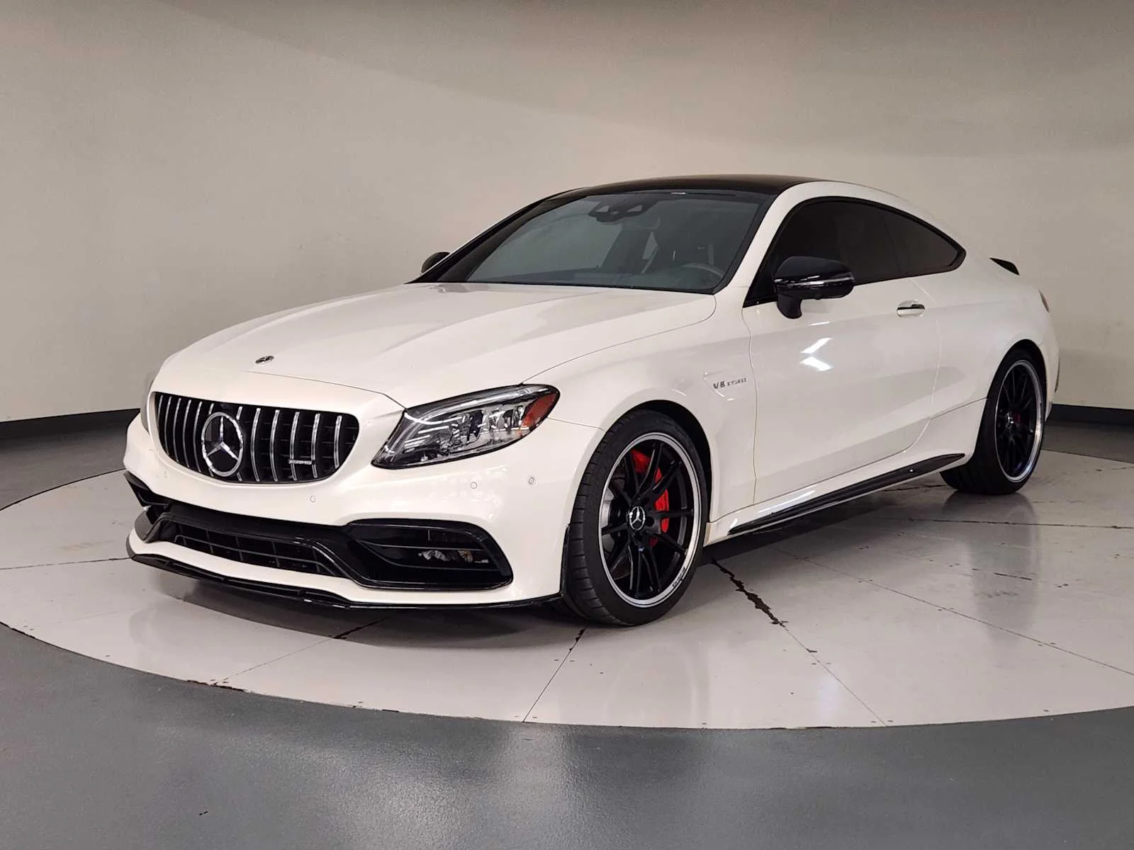Used 2023 MANUFAKTUR Diamond White Metallic Mercedes-Benz AMG® C 63 S image 2