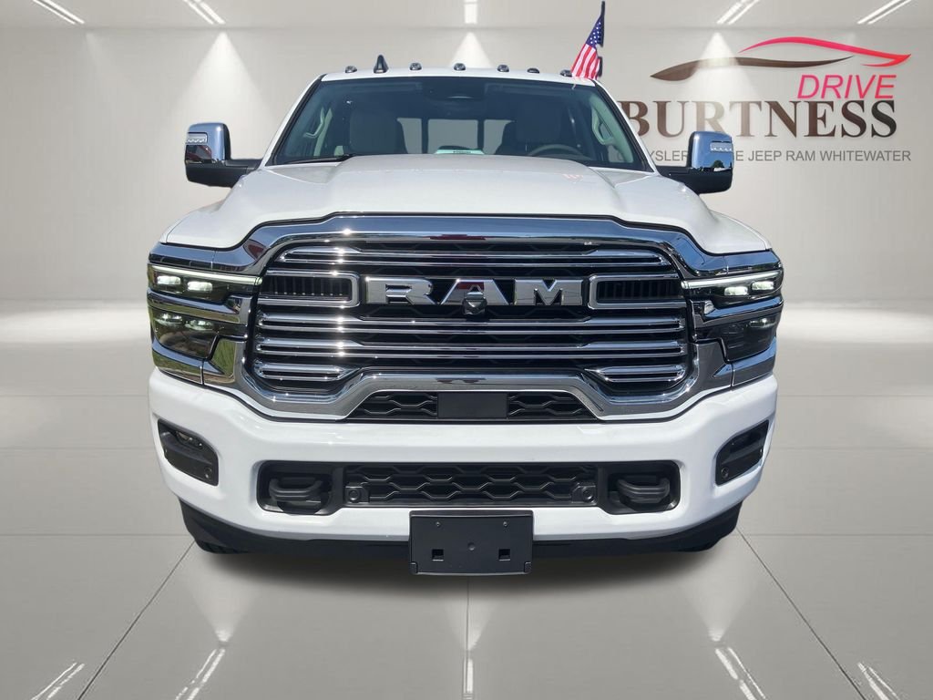 New 2026 Bright White Clear-Coat Exterior Paint RAM Laramie image 9