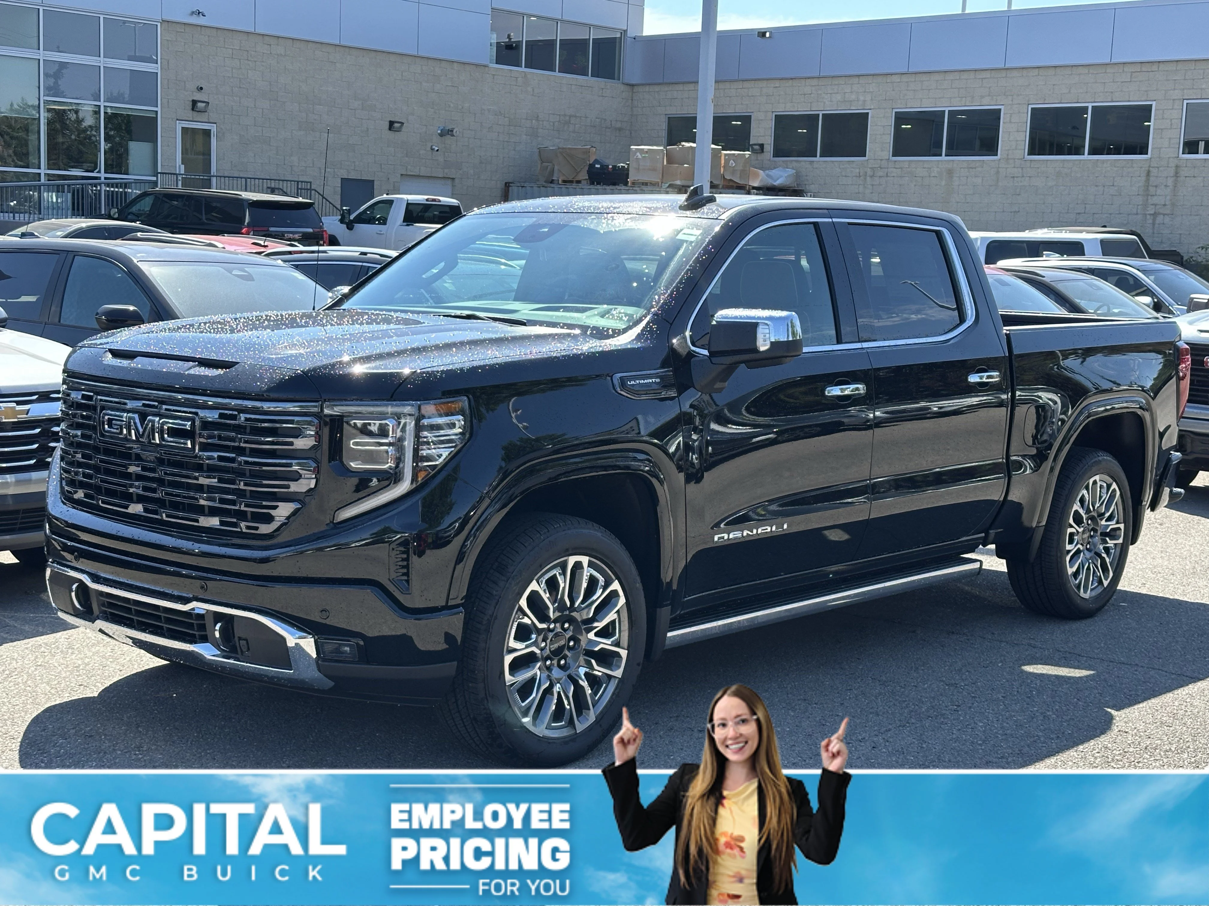New 2026 Onyx Black GMC Denali Ultimate image 1