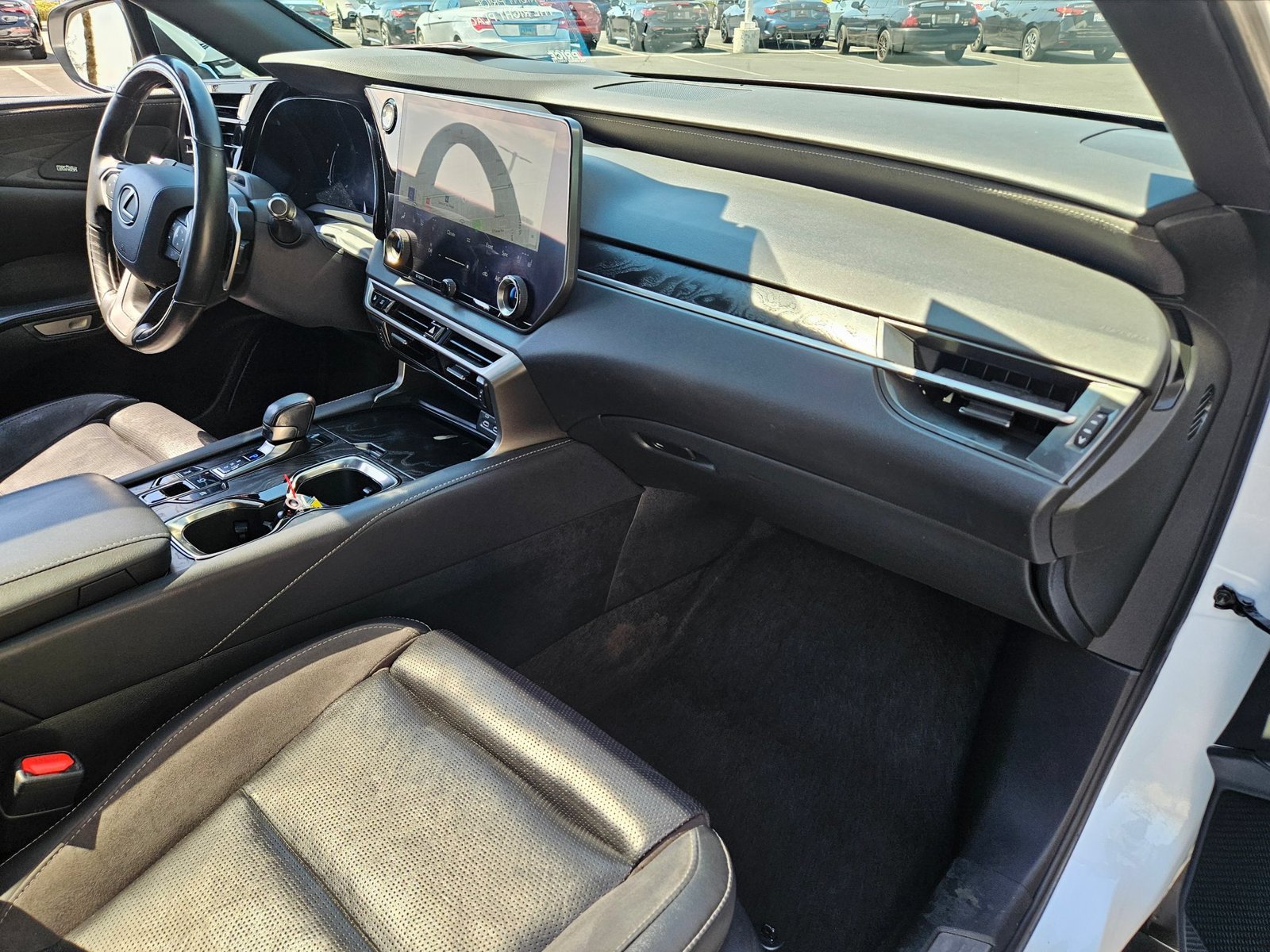 Used 2023 Eminent White Pearl Lexus RX 350h Luxury image 22