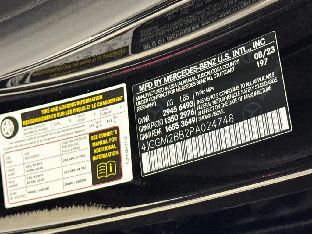 Used 2023 Black Mercedes-Benz 350+ SUV image 33