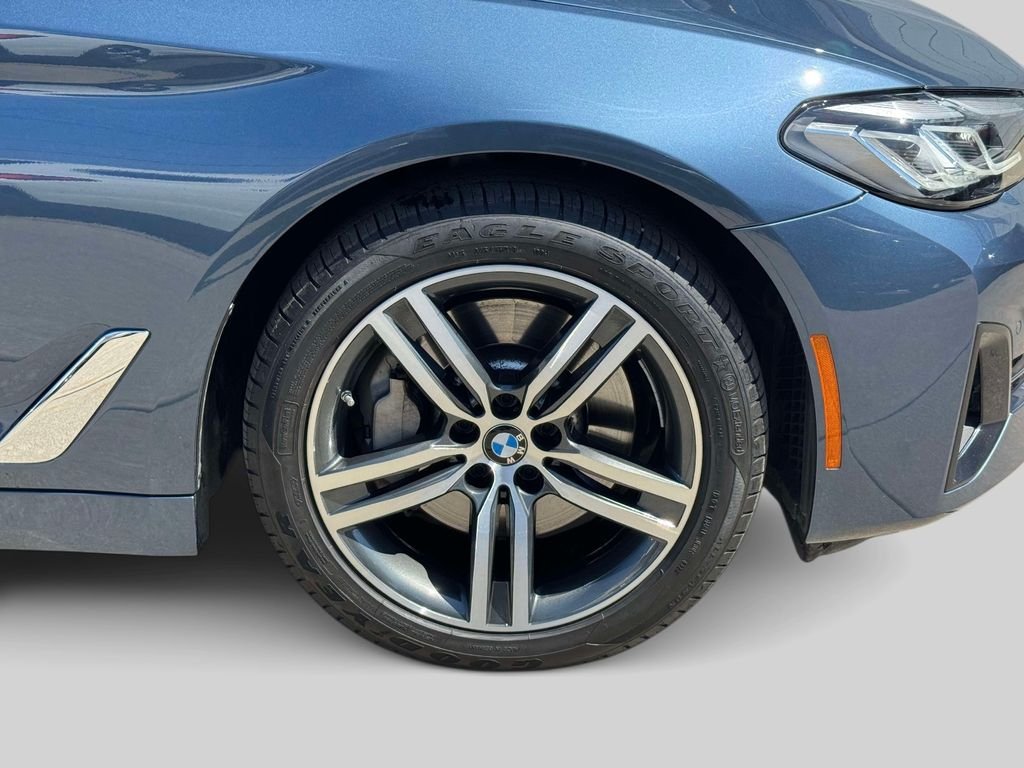 Certified Used 2023 Blue Metallic BMW 530i xDrive image 9