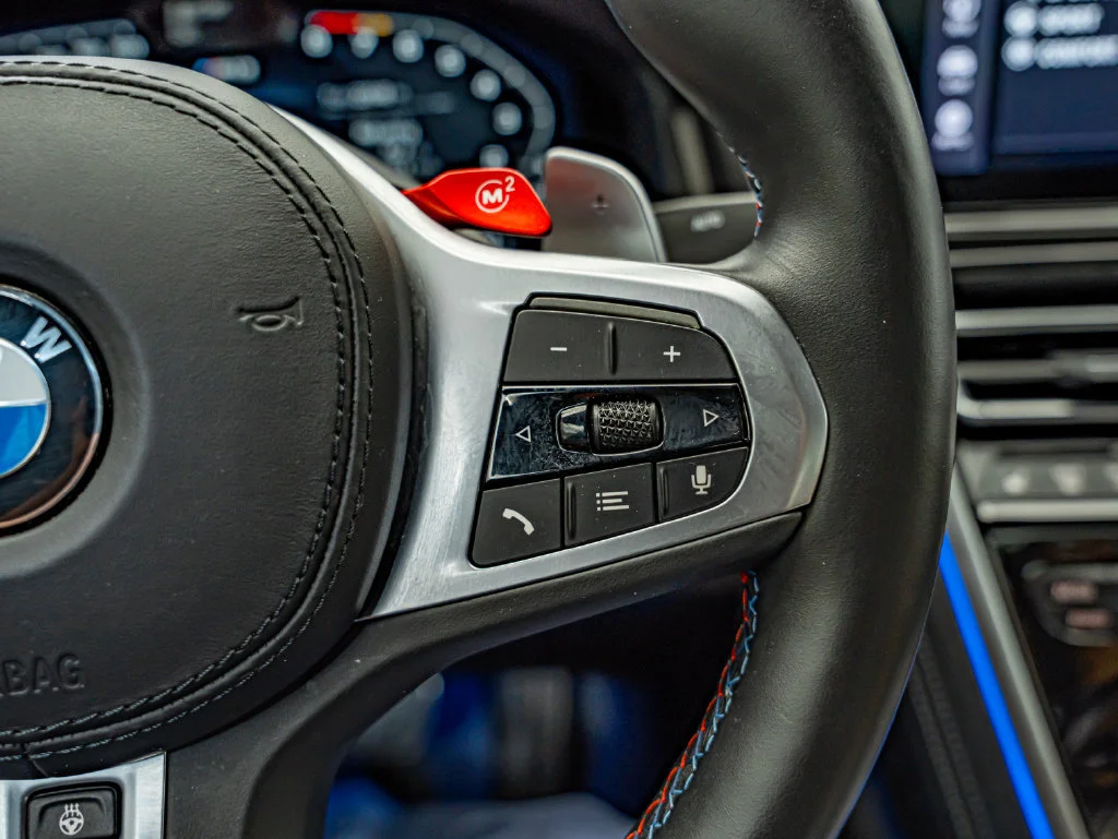 Used 2024 Marina Bay Blue Metallic BMW Competition image 24