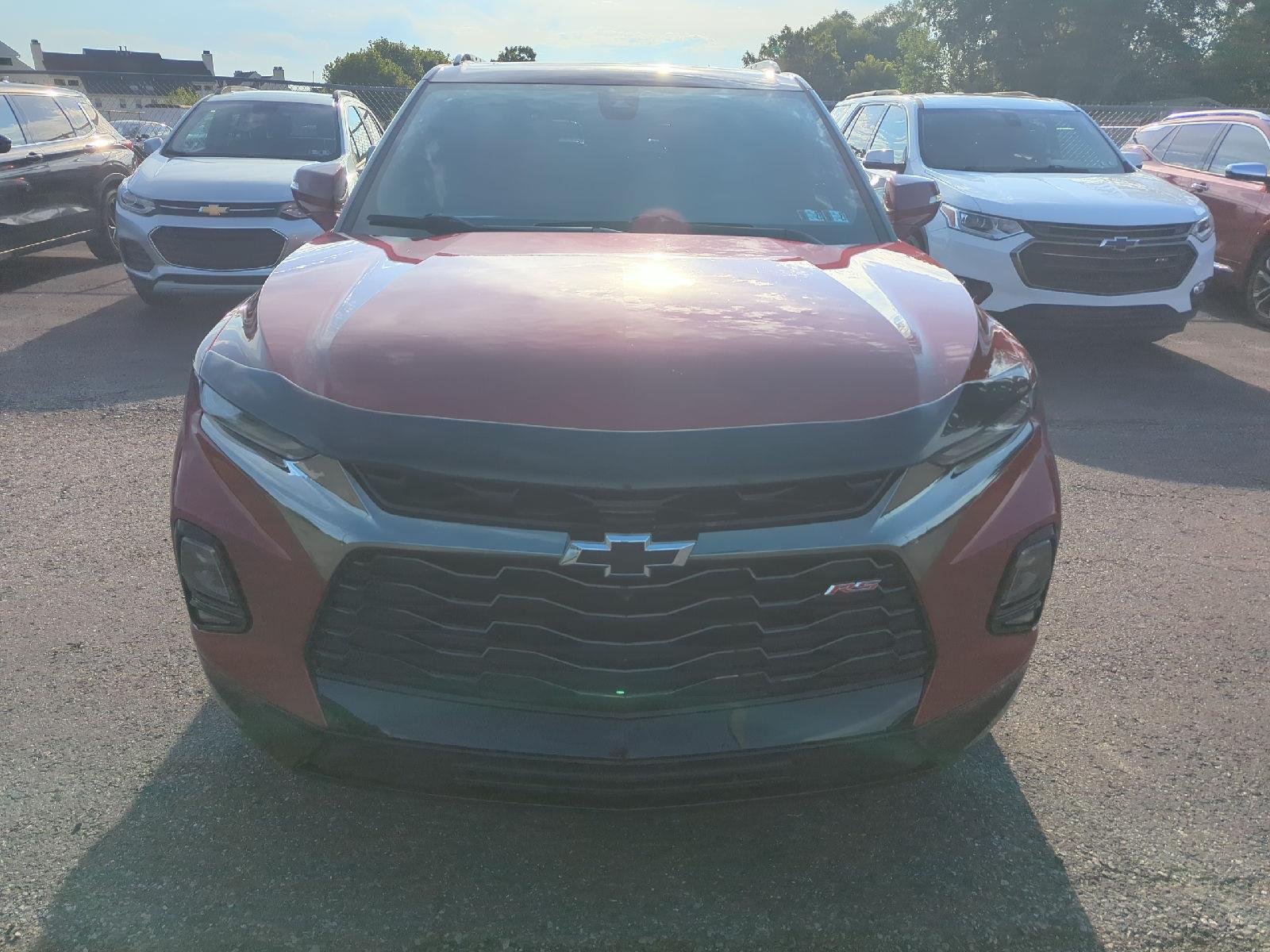 Used 2021 Cherry Red Tintcoat Chevrolet RS image 2