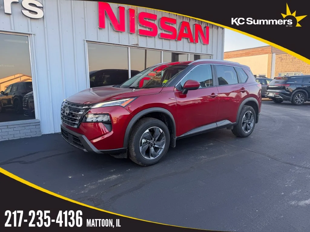 Certified Used 2025 Scarlet Nissan SV image 1