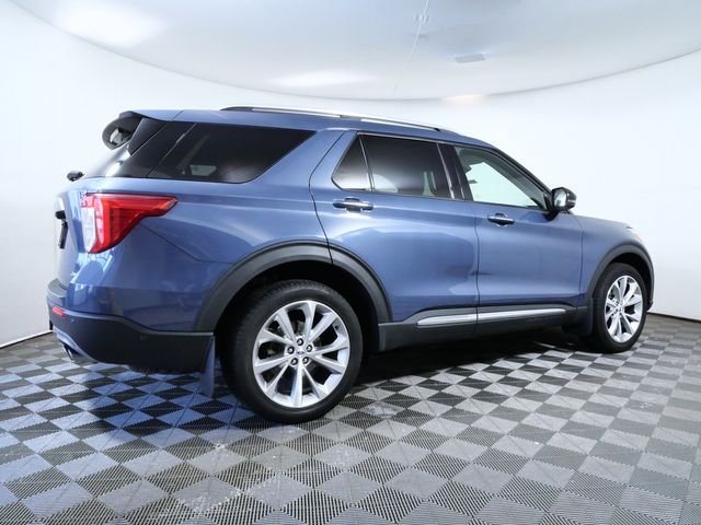 Certified Used 2021 Blue Ford Platinum image 6