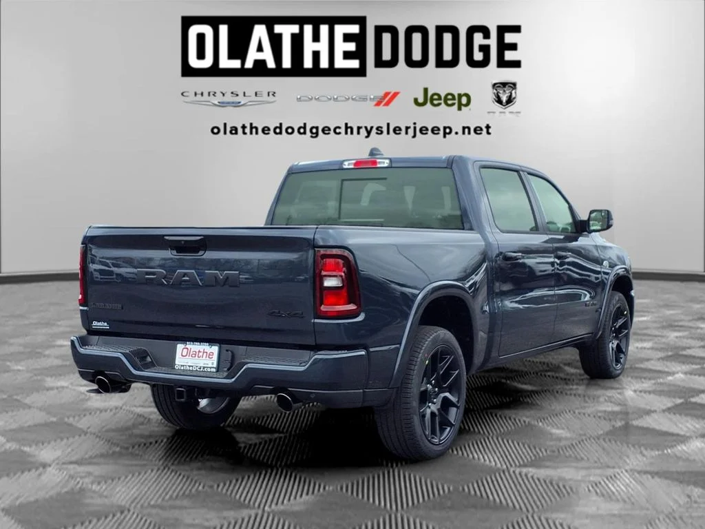 New 2026 Forged Blue Metallic Exterior Paint RAM Laramie image 26