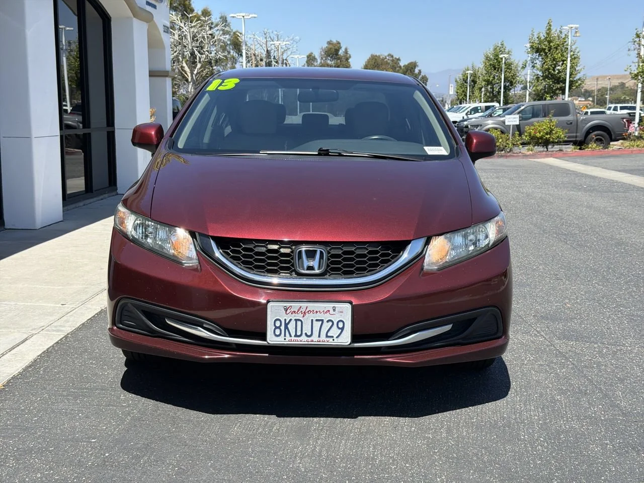 Used 2013 Red Honda LX image 8