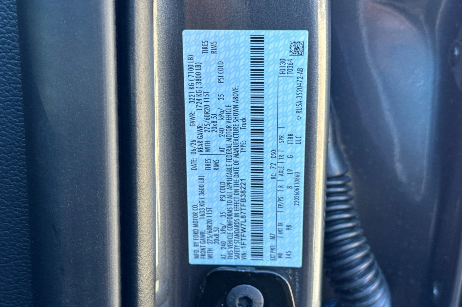 New 2026 Carbonized Gray Metallic Ford Platinum® image 30