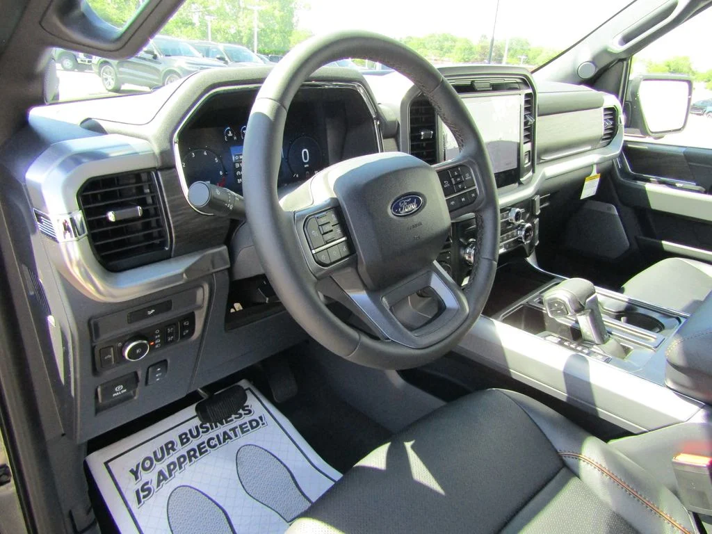 New 2026 Carbonized Gray Metallic Ford Lariat® image 12