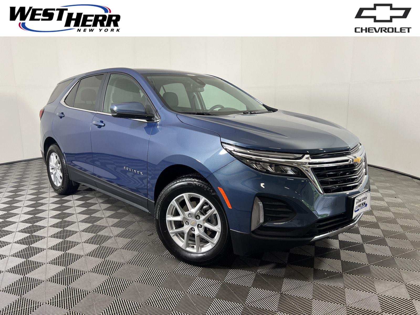 Used 2024 Lakeshore Blue Metallic Chevrolet LT image 1