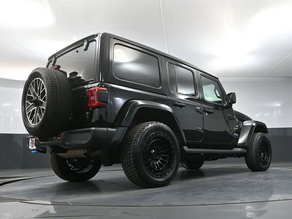 Used 2023 Black Jeep Sahara 4xe image 40
