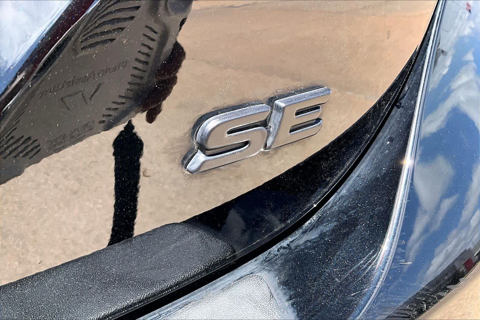 Used 2023 Midnight Black Metallic Toyota SE Nightshade image 9