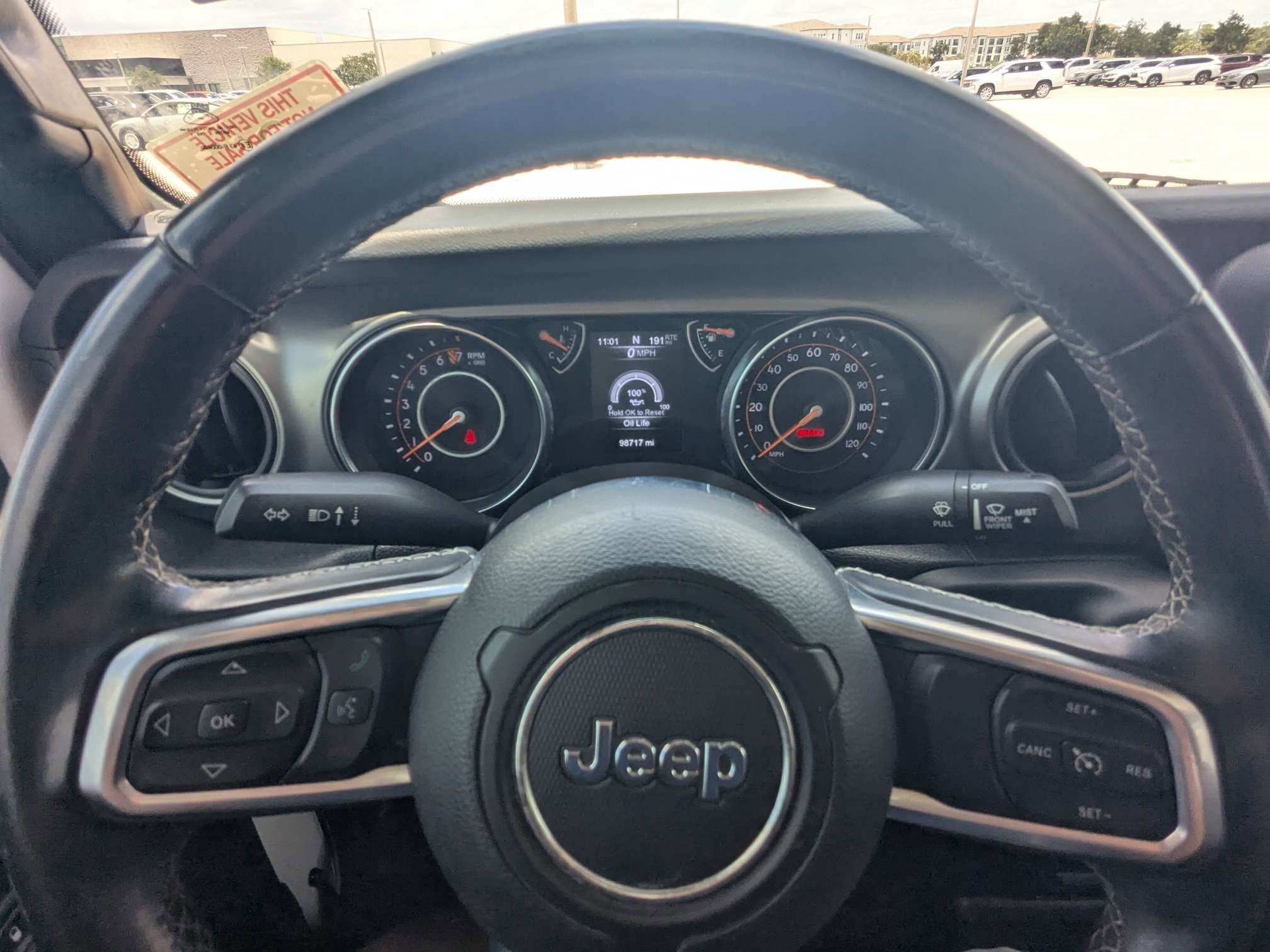 Used 2020 Bright White Clearcoat Jeep Sport S image 36