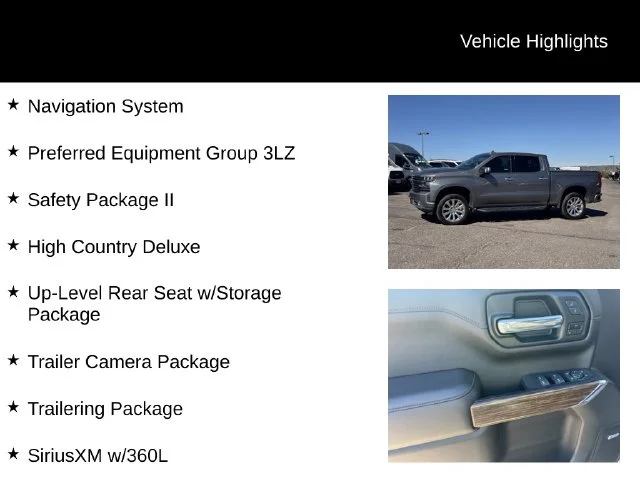 Used 2020 Gray Chevrolet High Country image 8