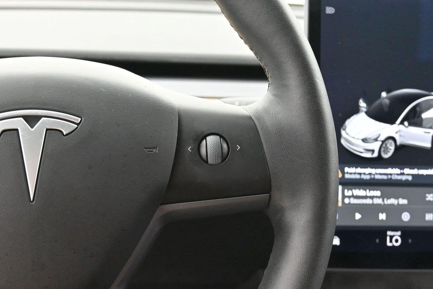 Used 2021 Pearl White Multi-coat Tesla Standard Range Plus image 16