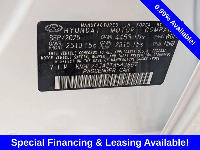 Certified Used 2026 White Hyundai SE image 30