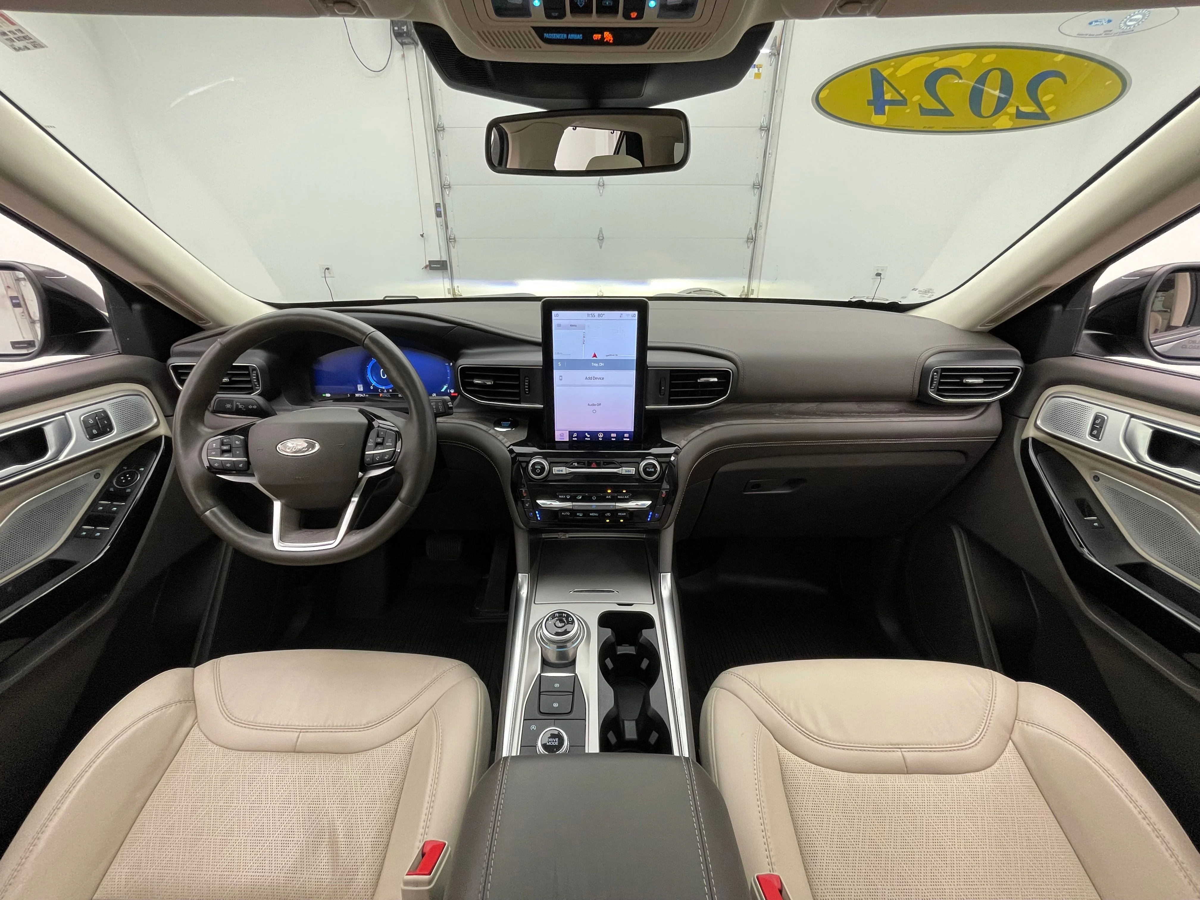 Used 2024 Blue Metallic Ford Platinum image 3