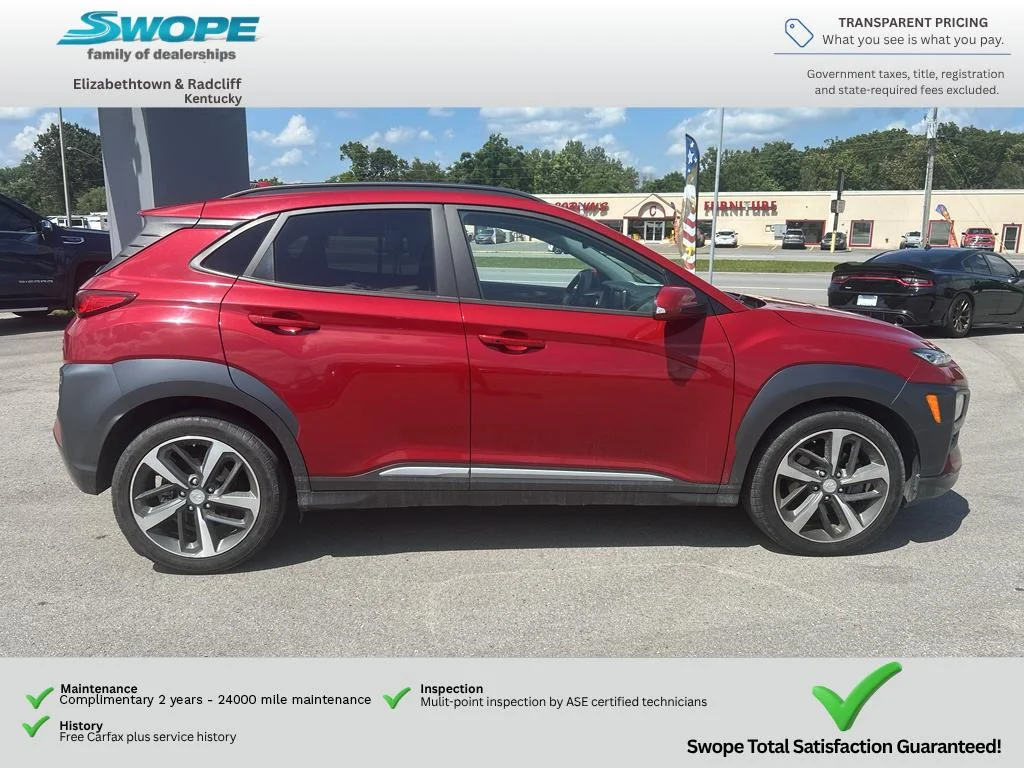 Used 2020 Pulse Red Hyundai Limited image 3
