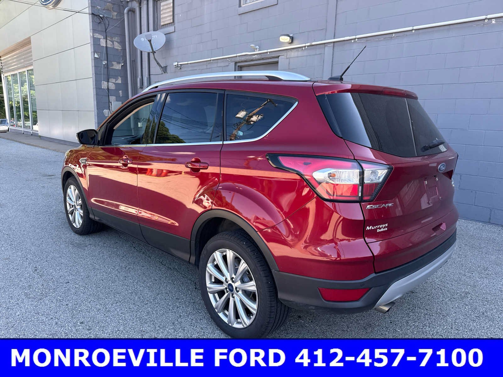 Used 2017 Ruby Red Metallic Tinted Clearcoat Ford Titanium image 9
